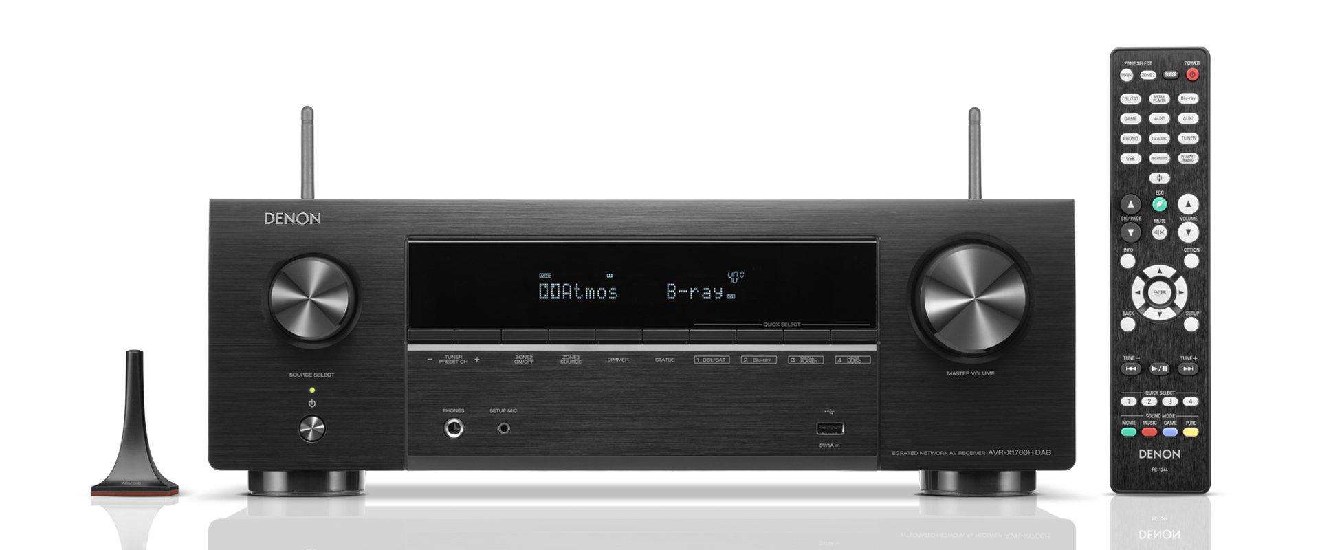 Denon AVR - X1700H - Sintoamplificatore AV