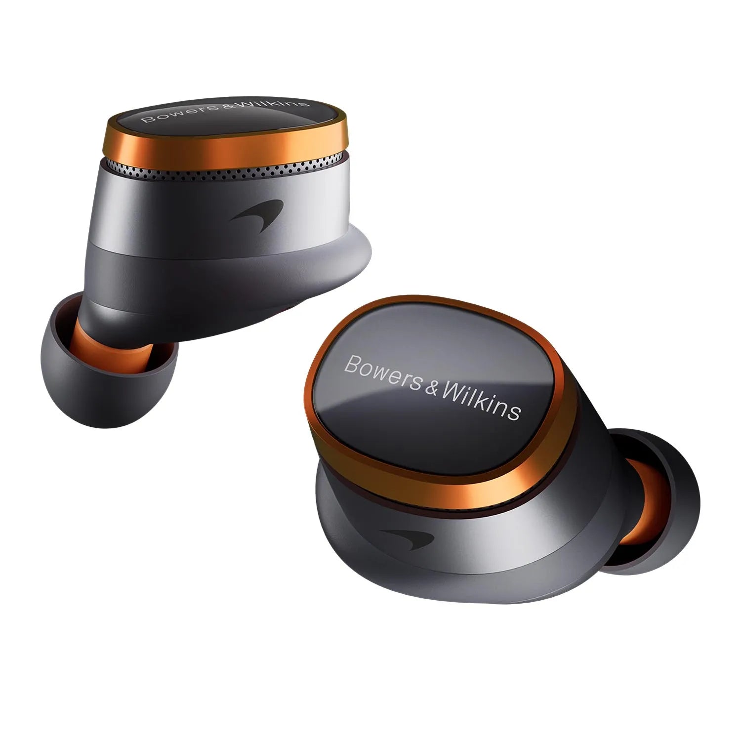 Bowers & Wilkins PI8 ワイヤレスイヤホン Bowers & Wilkins Pi8 McLaren Edition, l'eccellenza sonora wireless