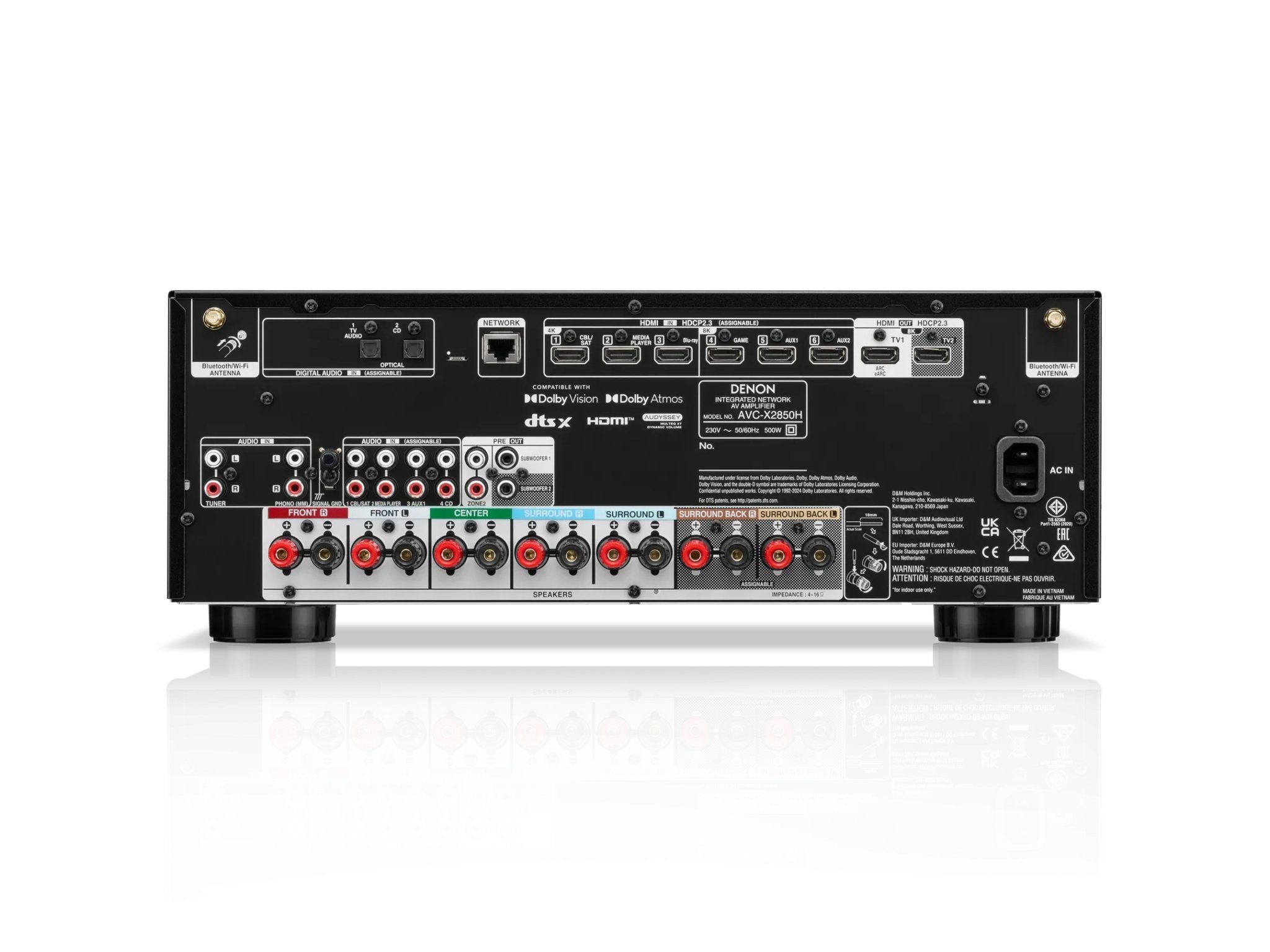 Denon AVC - X2850H - Sintoamplificatore AV