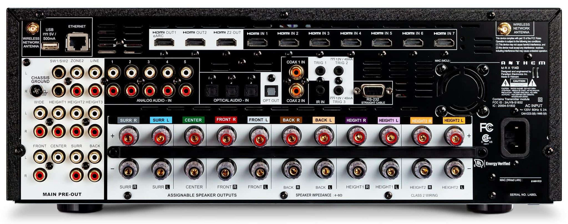 Anthem MRX 1140 - Sintoamplificatore AV
