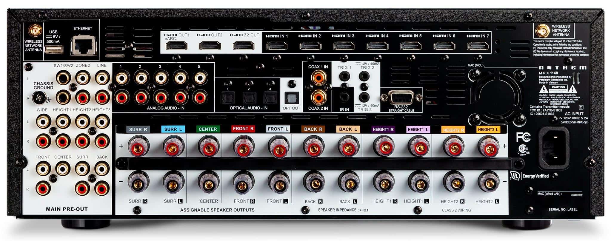 Anthem MRX 1140 - Sintoamplificatore AV