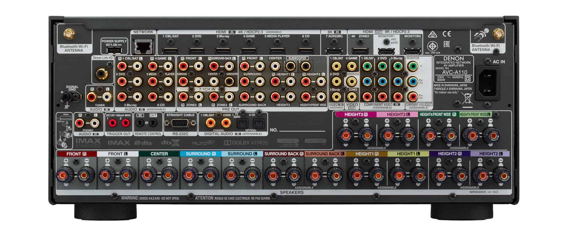 Denon AVC - A110 - Sintoamplificatore AV