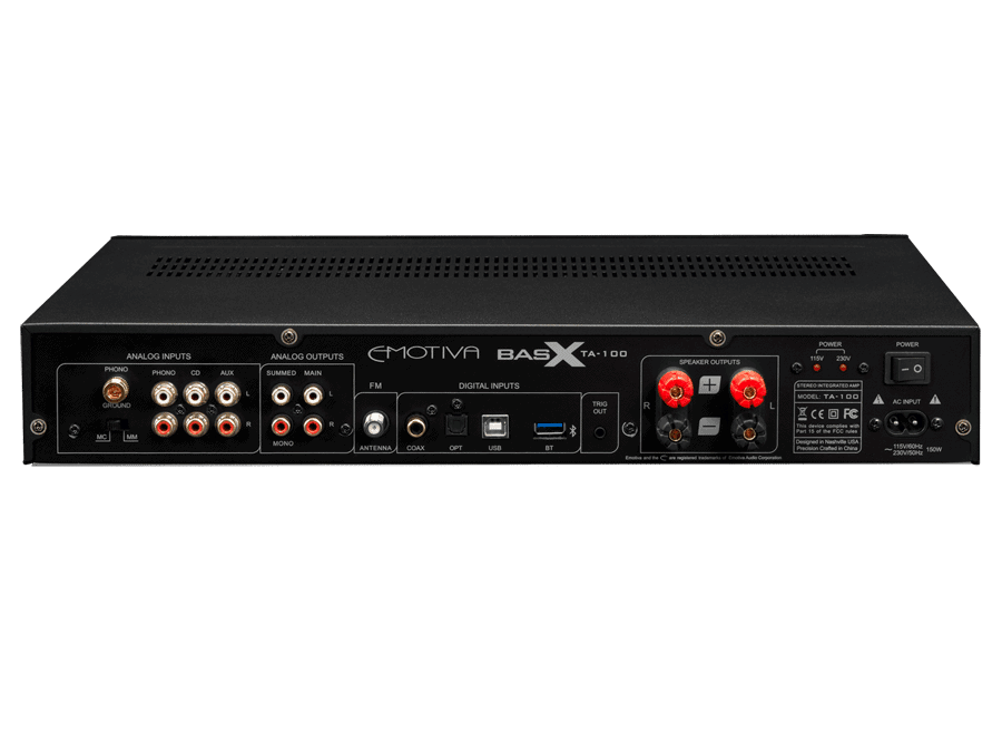 Emotiva BasX TA100 - simple