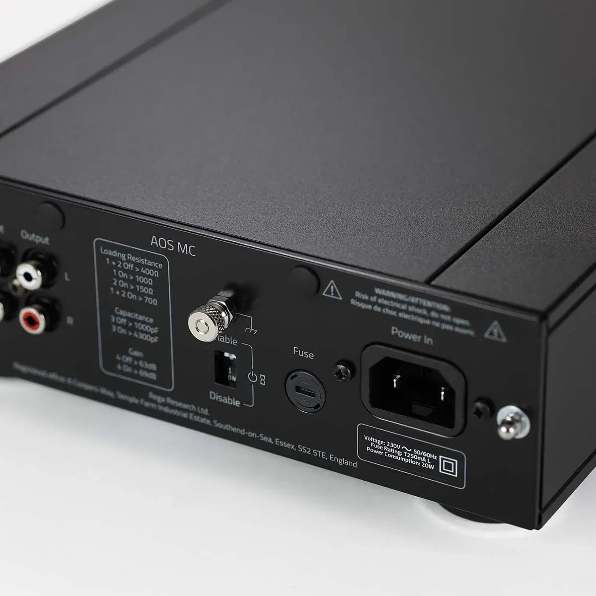 Rega AOS MC, pre phono Moving Coil di riferimento