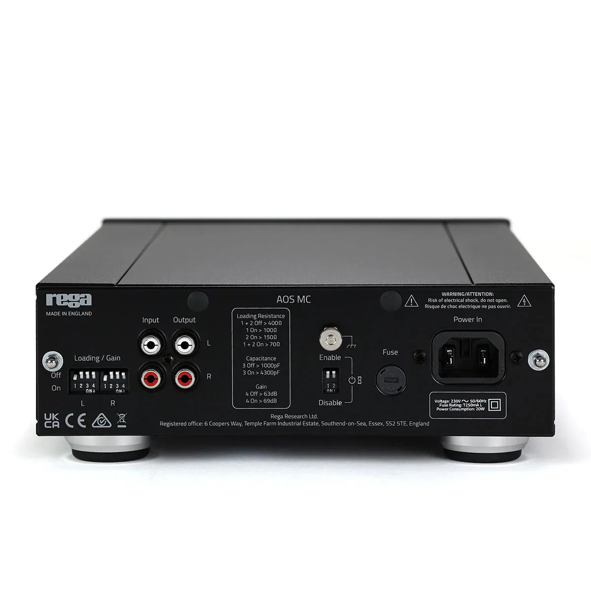 Rega AOS MC, pre phono Moving Coil di riferimento