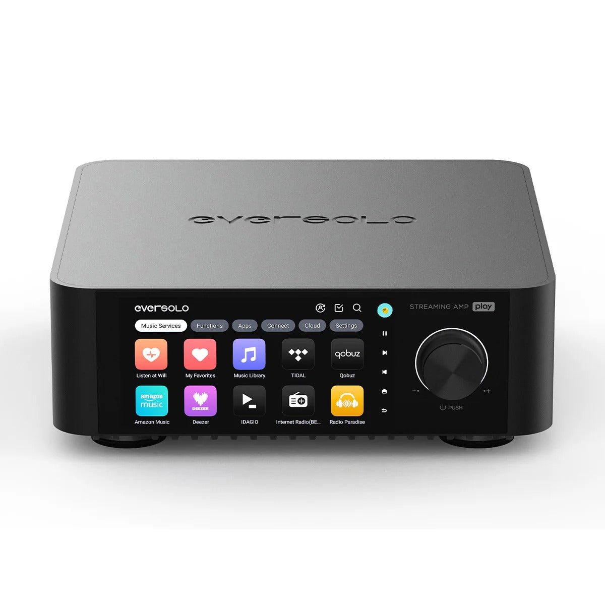 Eversolo Play - Amplificatore Integrato, primo piano