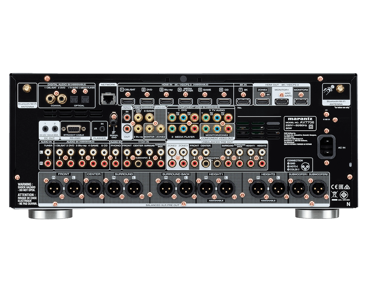 Marantz AV7706 - Processore AV