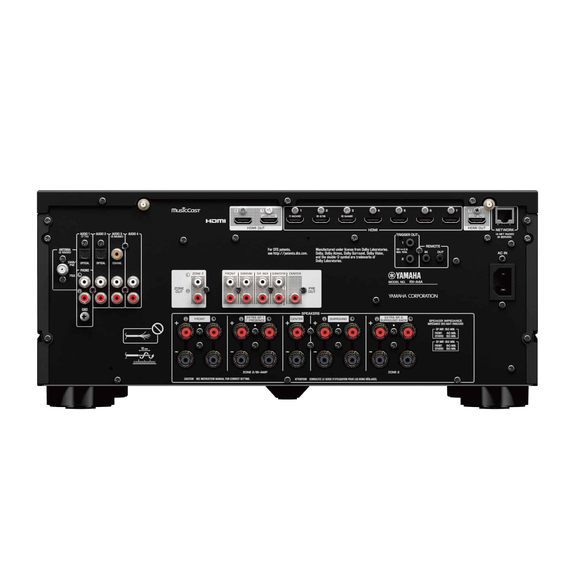 Yamaha Aventage RX - A4A - Sintoamplificatore AV